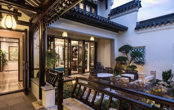 贵港中式古典小别墅装修设计的四点建议